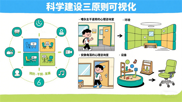心理咨詢室三大建設(shè)原則