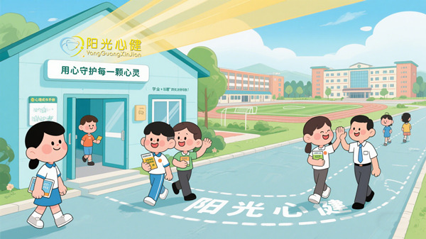 阳光心健助力校园心理咨询室建设