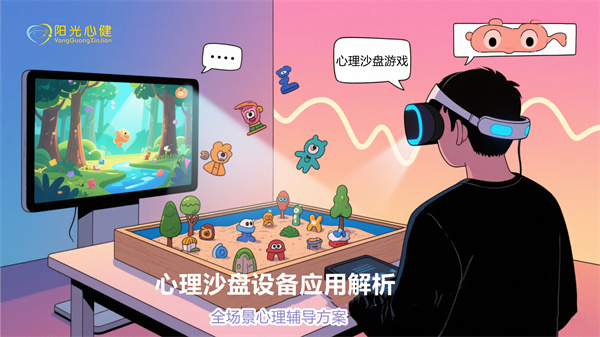 用沙具搭建心靈溝通橋梁，陽光心健心理沙盤設備的多維應用解析