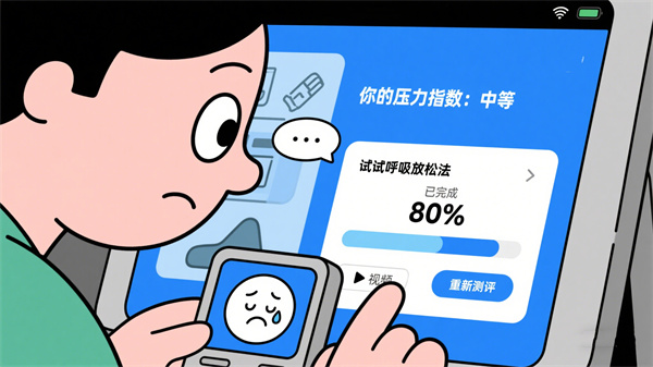 自助心理健康测评引导