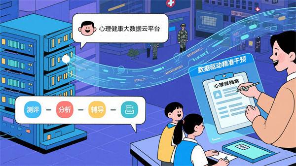 阳光心健心理健康大数据云平台