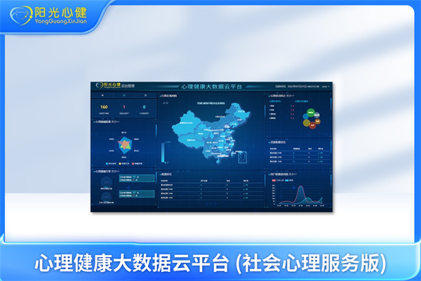 心理健康大数据云平台 (社会心理服务版)