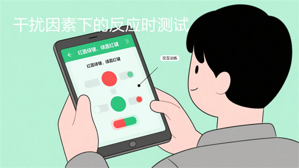 干扰因素下的反应时测试仪