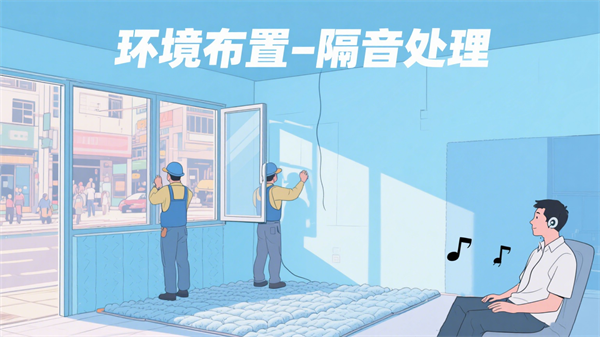 音乐放松室建设的隔音处理