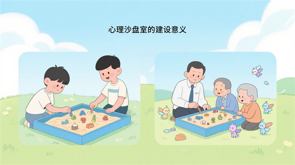 心理沙盘室的建设意义