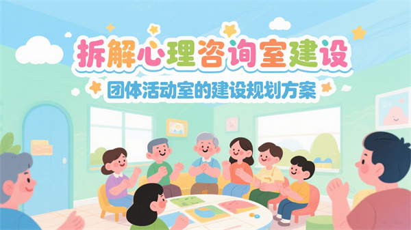 拆解心理咨询室建设：团体活动室的建设规划方案