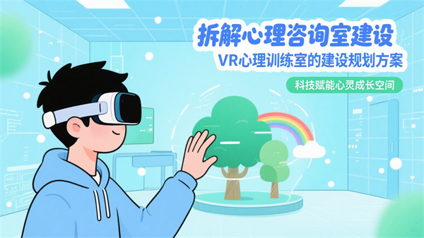 拆解心理咨询室建设：VR心理训练室的建设规划方案