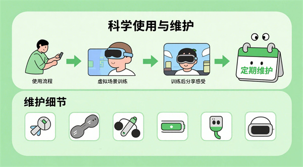 VR心理训练室的使用与维护