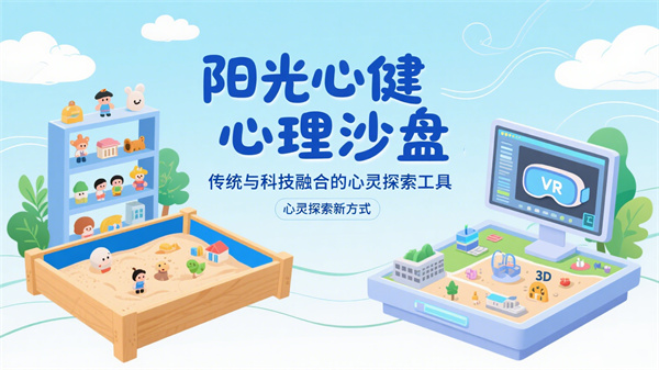 阳光心健心理沙盘：传统与科技融合的心灵探索工具