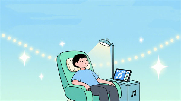 音乐放松区的心理设备采购