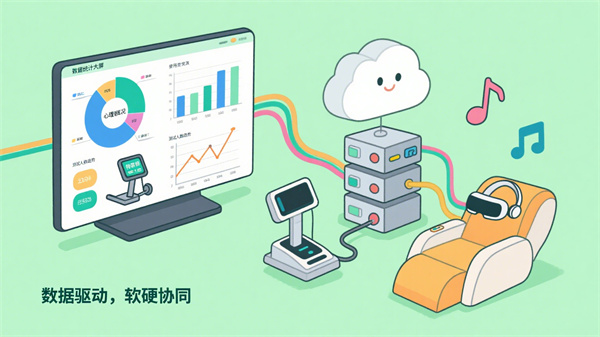 心理健康大數(shù)據(jù)云平臺數(shù)據(jù)統(tǒng)計與器械聯(lián)動體系