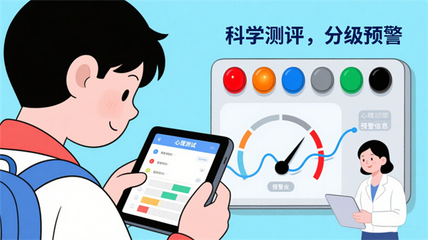 心理健康大數(shù)據(jù)云平臺心理測試與危機(jī)干預(yù)體系