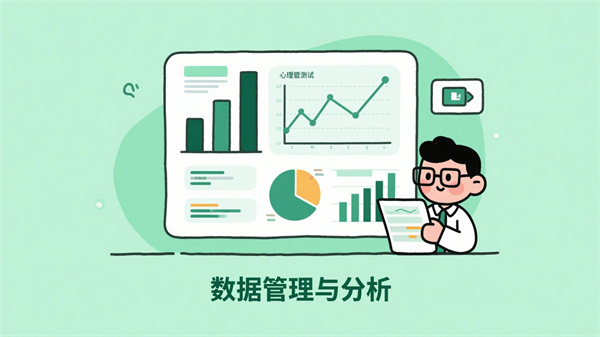 心理測試管理工作平臺心理測試數(shù)據(jù)管理與分析功能