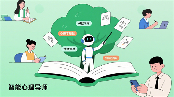 AI心理数字人的心理知识普及