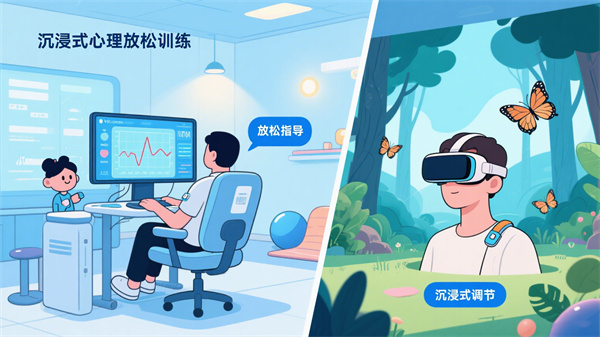 心理体验馆：沉浸式学习放松调节方法