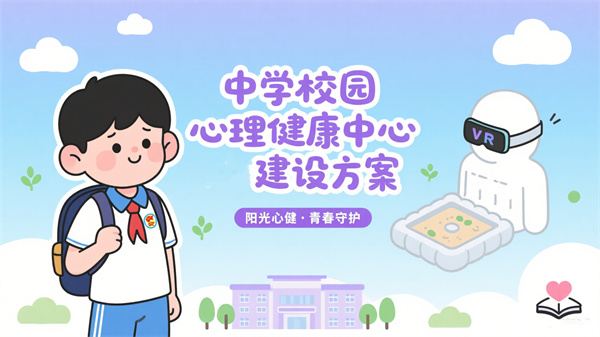 中学校园心理健康中心建设方案：阳光心健心理服务守护青春