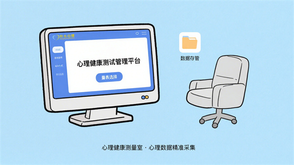 心理测量室是数智化数据采集的核心阵地
