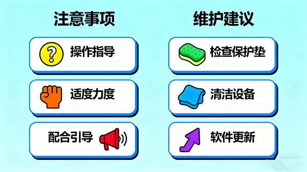 智能击打情绪宣泄系统的的使用注意和维护