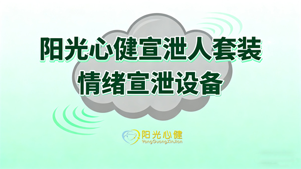 阳光心健宣泄人套装：情绪宣泄设备的科学应用