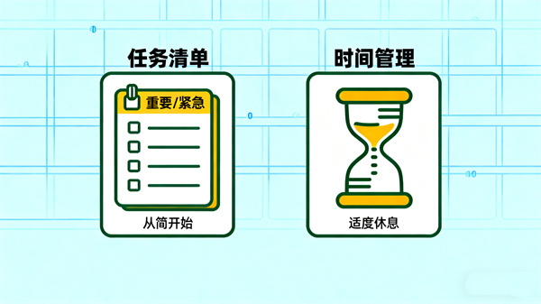 合理规划减轻压力