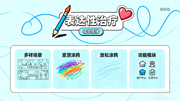 VR心理涂鸦系统：多样化涂鸦放松体验
