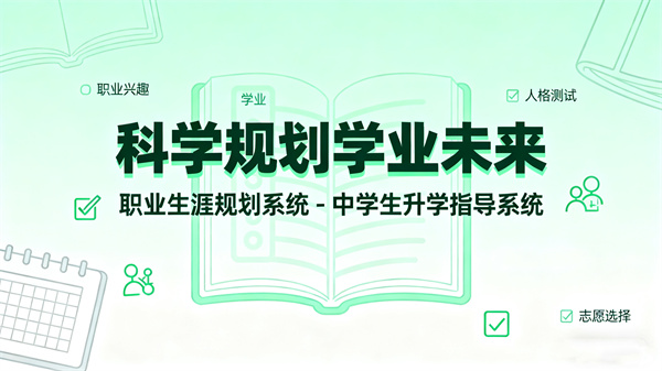 阳光心健中学生升学指导系统助力学生成长，科学规划学业未来 