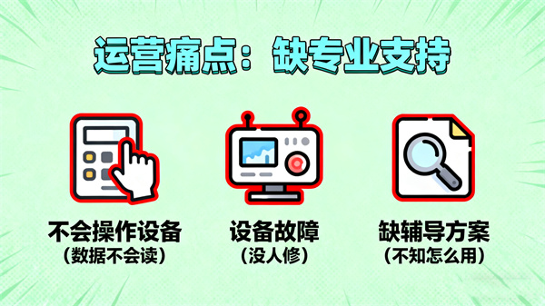 后续运营和维护缺少专业支持