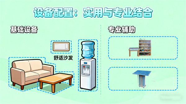 办公接待室的设备配置