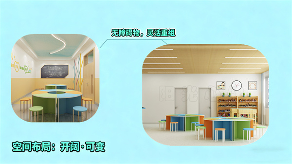 团体活动室的空间布局