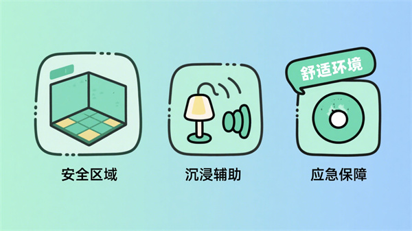 VR心理放松训练室的空间设计