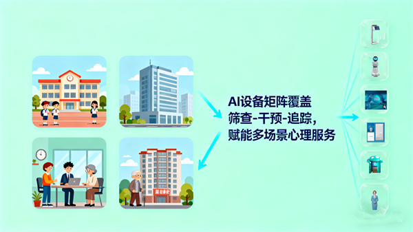 AI心理服务设备的全景布局