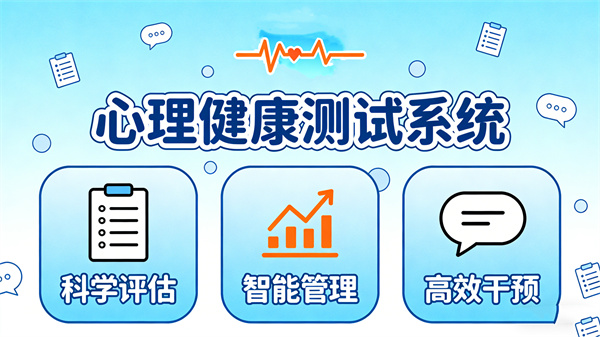 心理健康测试管理系统