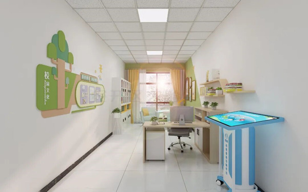 办公接待室：心理健康第一站