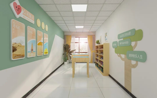 沙盘游戏室：无声的心灵对话空间