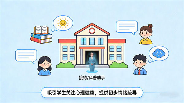 AI心理数字人的应用场景