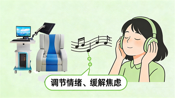 音乐放松系统（或椅）的核心作用和工作原理