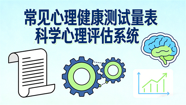 阳光心健：常见心理健康测试量表与科学心理评估系统