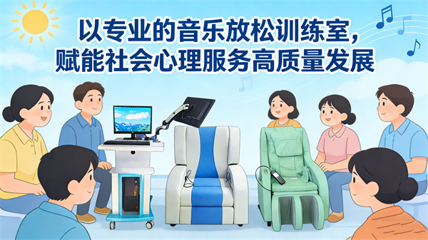 音乐放松训练室赋能社会心理服务高质量发展