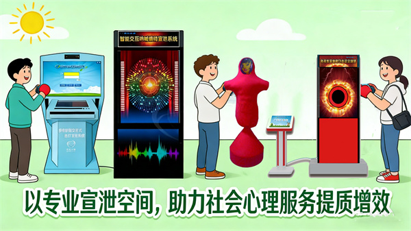 专业情绪宣泄空间，助力社会心理服务提质增效
