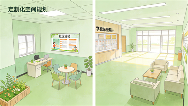 定制场景化办公接待室的建设方案
