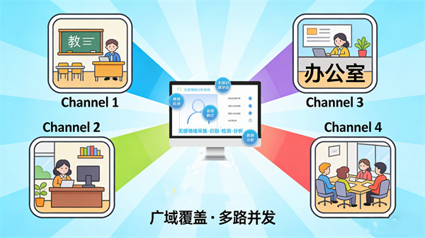 无感情绪分析系统的多场景应用