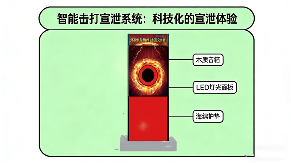 智能击打宣泄系统：科技化的宣泄体验