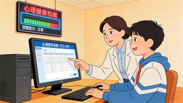 建立心理档案，开展心理健康测评