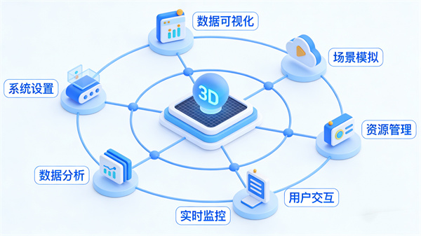 3D电子心理沙盘系统的功能模块