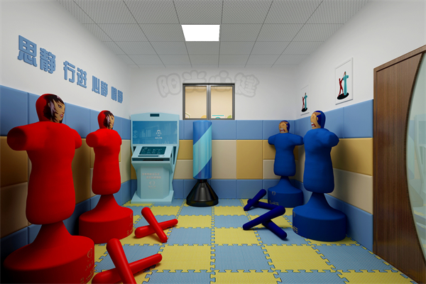 阳光心健法院系统硅胶宣泄人