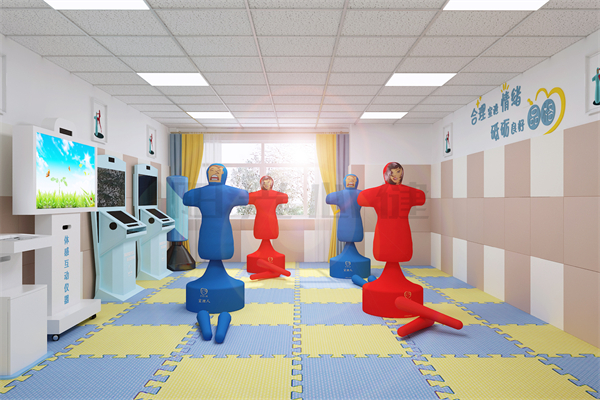 宣泄地板和宣泄墙