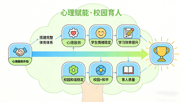 校园心理服务外包，赋能校园心理健康建设