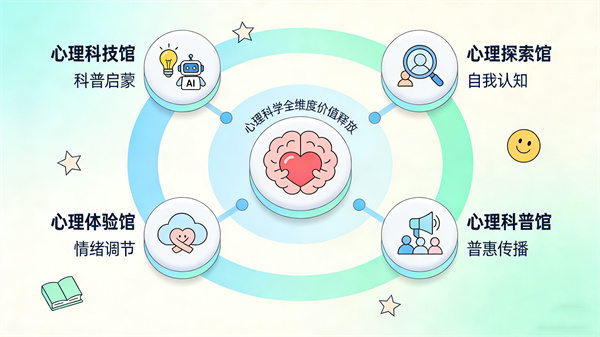 心理场馆的建设规划，让心理科学实现全维度价值释放