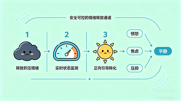 智能情绪宣泄疏导设备在心理体验馆中的应用