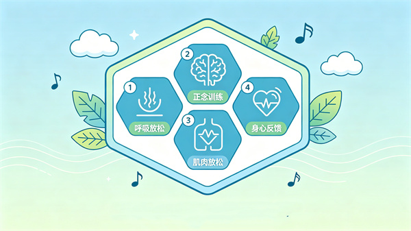 身心放松反馈和音乐放松训练系统